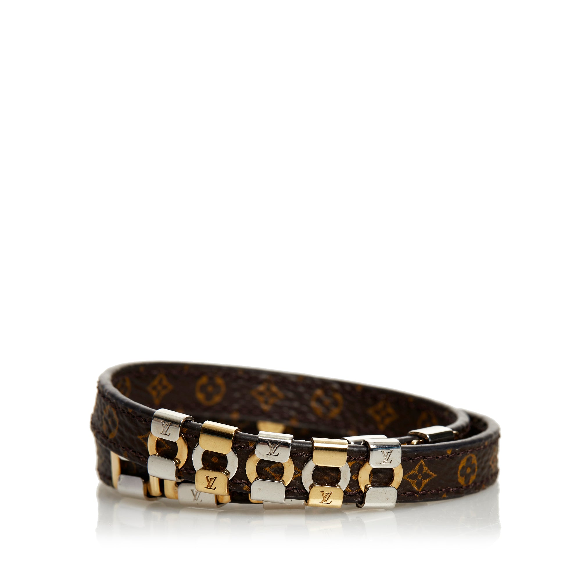 Louis Vuitton - Authenticated LV Confidential Bracelet - Brown for Women, Good Condition