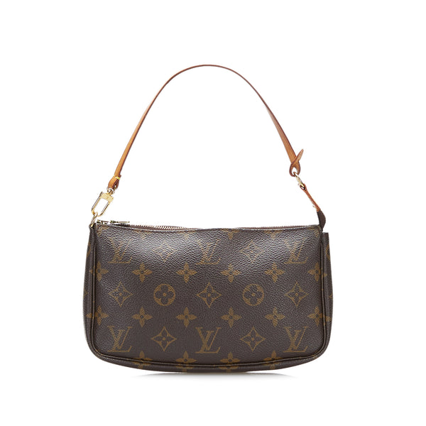 Louis Vuitton White Multicolor Monogram Pochette Bag of Aisha