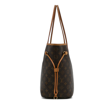 Neverfull tote Louis Vuitton Brown in Wicker - 27636877