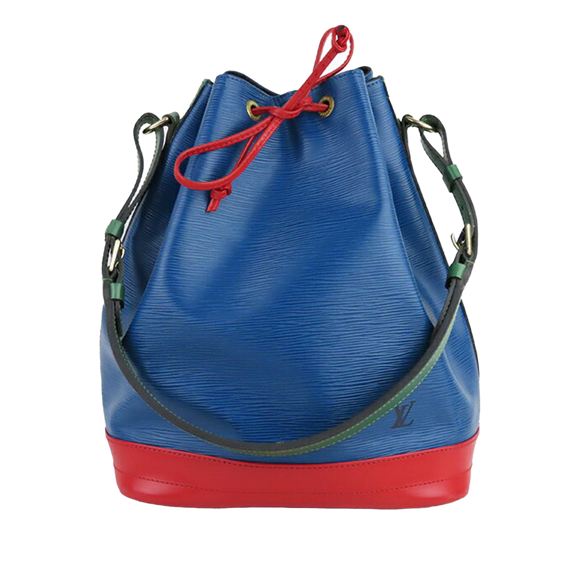 Louis Vuitton Epi Blue Noe Shoulder Bag Bucket Bag Women’s