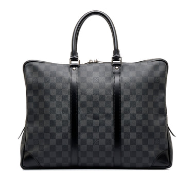 LOUIS VUITTON Damier Graphite Porte Documents Voyage PM Shoulder Bag