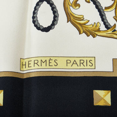 White Hermes Scarf – Designer Revival