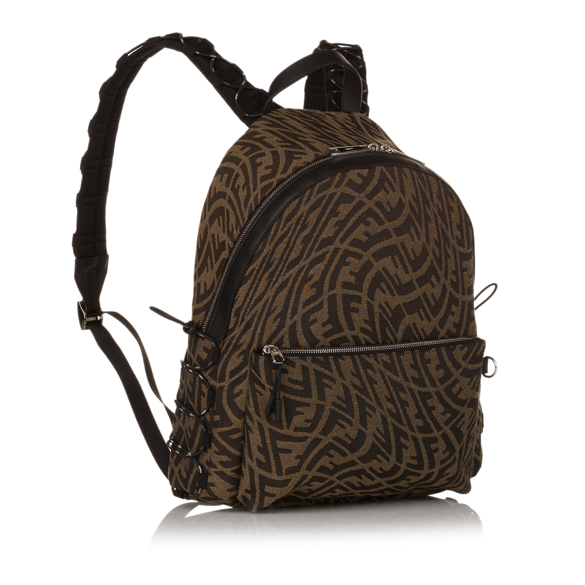Brown Monogram Backpack Set