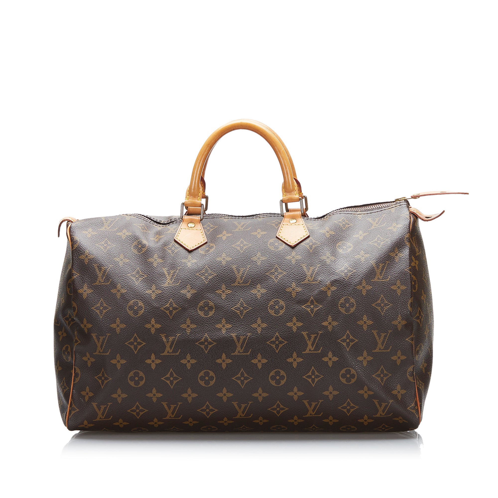 Monogram Speedy 40 Satchel (Authentic Pre-Owned)