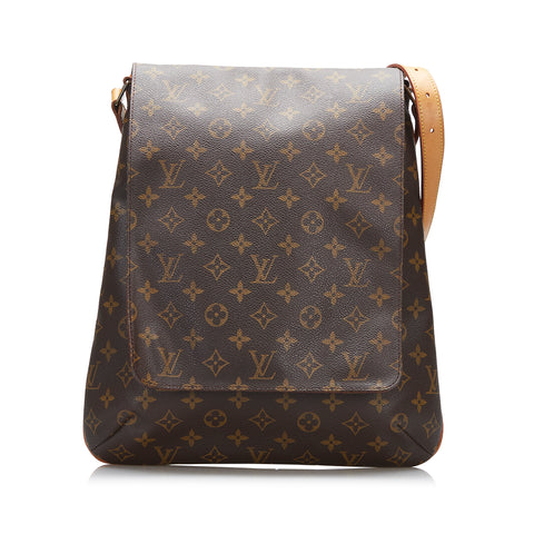 LOUIS VUITTON Musette Salsa GM Monogram Crossbody Shoulder Bag