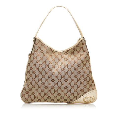 Gucci Padlock Supreme Bee Shoulder Bag - The House of Sequins