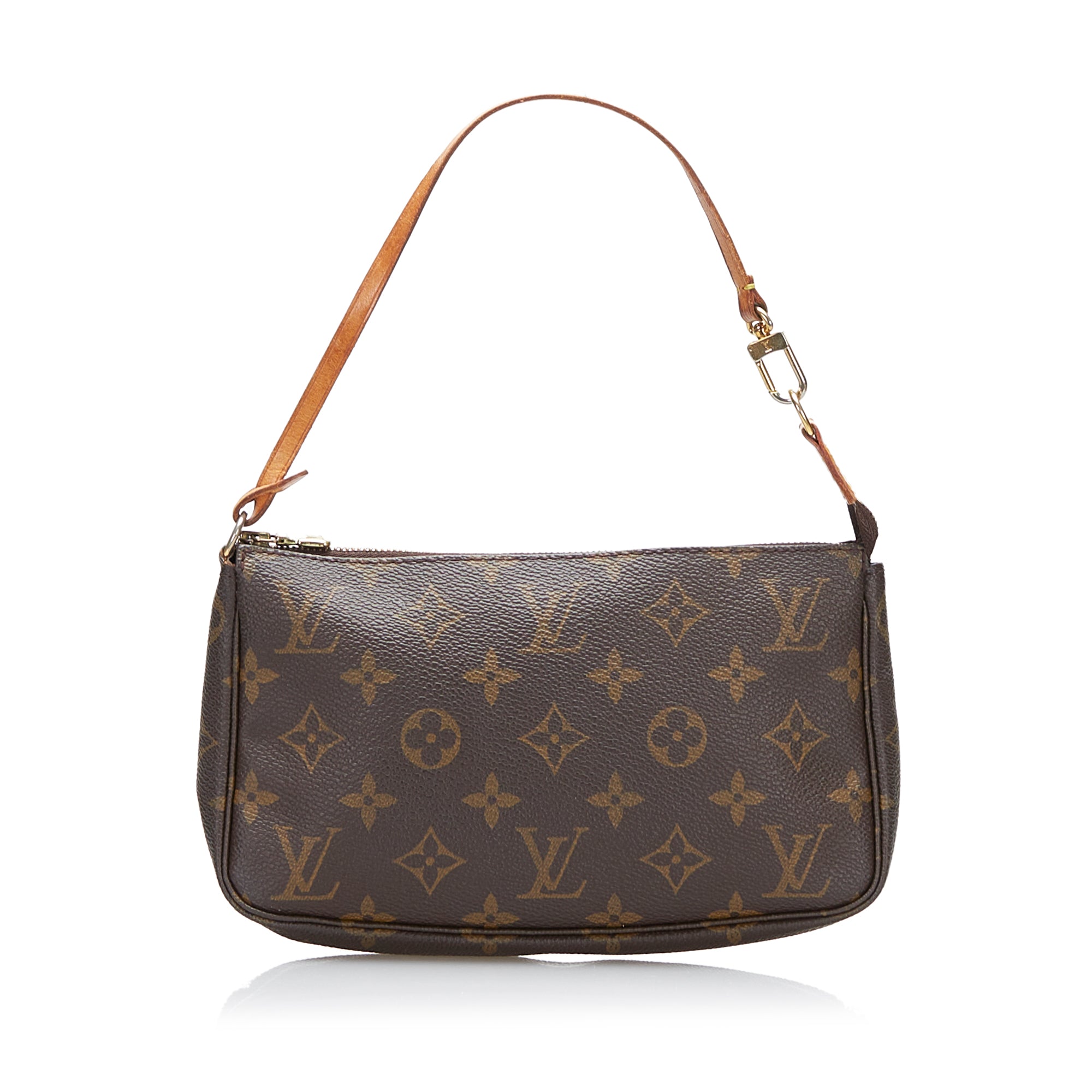 Louis Vuitton Pochette Voyage Monogram Brown in Coated Canvas with  Gold-tone - US