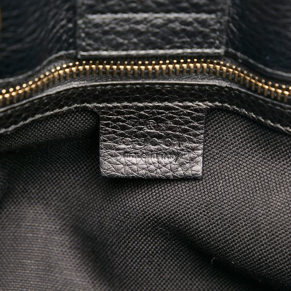 Black Gucci Medium Bamboo Shopper Tote Bag – Designer Revival