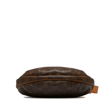 Croissant handbag Louis Vuitton Brown in Cotton - 35965458