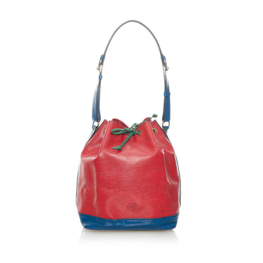 Louis Vuitton Epi Blue Noe Shoulder Bag Bucket Bag Women’s