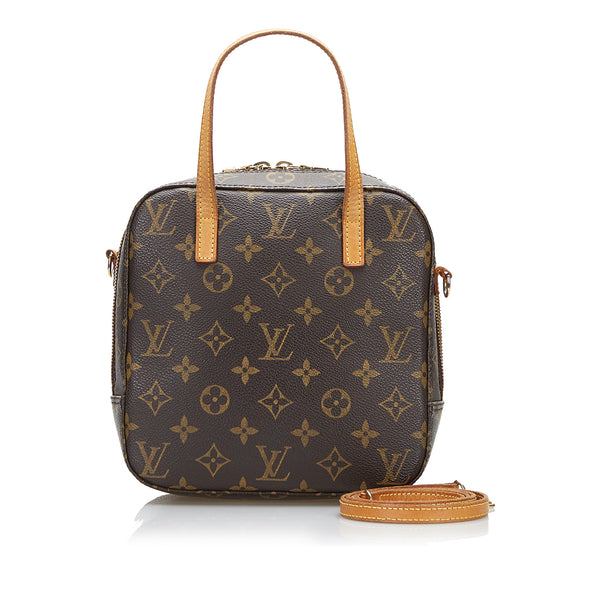 AUTHENTIC LOUIS VUITTON SPONTINI DAMIER EBENE BAG