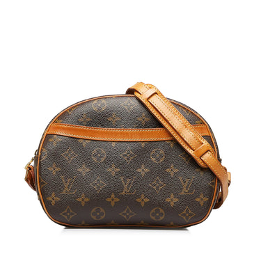 Louis Vuitton - Authenticated Blois Handbag - Cloth Brown for Women, Good Condition