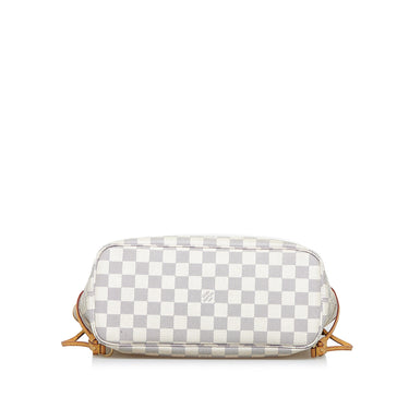 Louis Vuitton Damier Azur Neverfull PM N51110 White Cloth ref.968150 - Joli  Closet