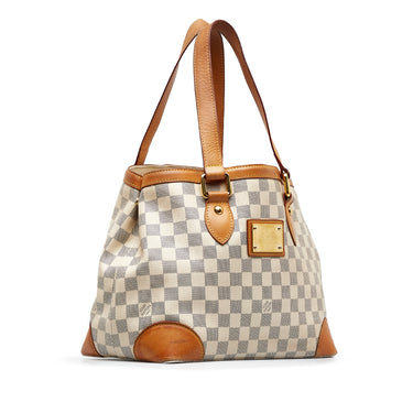 Louis Vuitton Hampstead Handbag Damier MM White 2204231