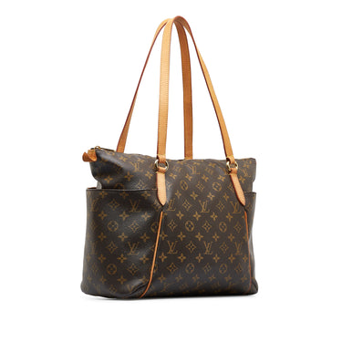 Pre-owned Louis Vuitton Brown Canvas Monogram Totally Mm Tote Bag