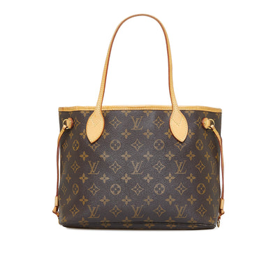 Louis Vuitton - Authenticated Neverfull Clutch Bag - Leather Brown for Women, Very Good Condition