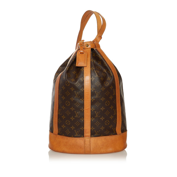 Sold at Auction: Louis Vuitton Bag Randonnee GM Drawstring Bag