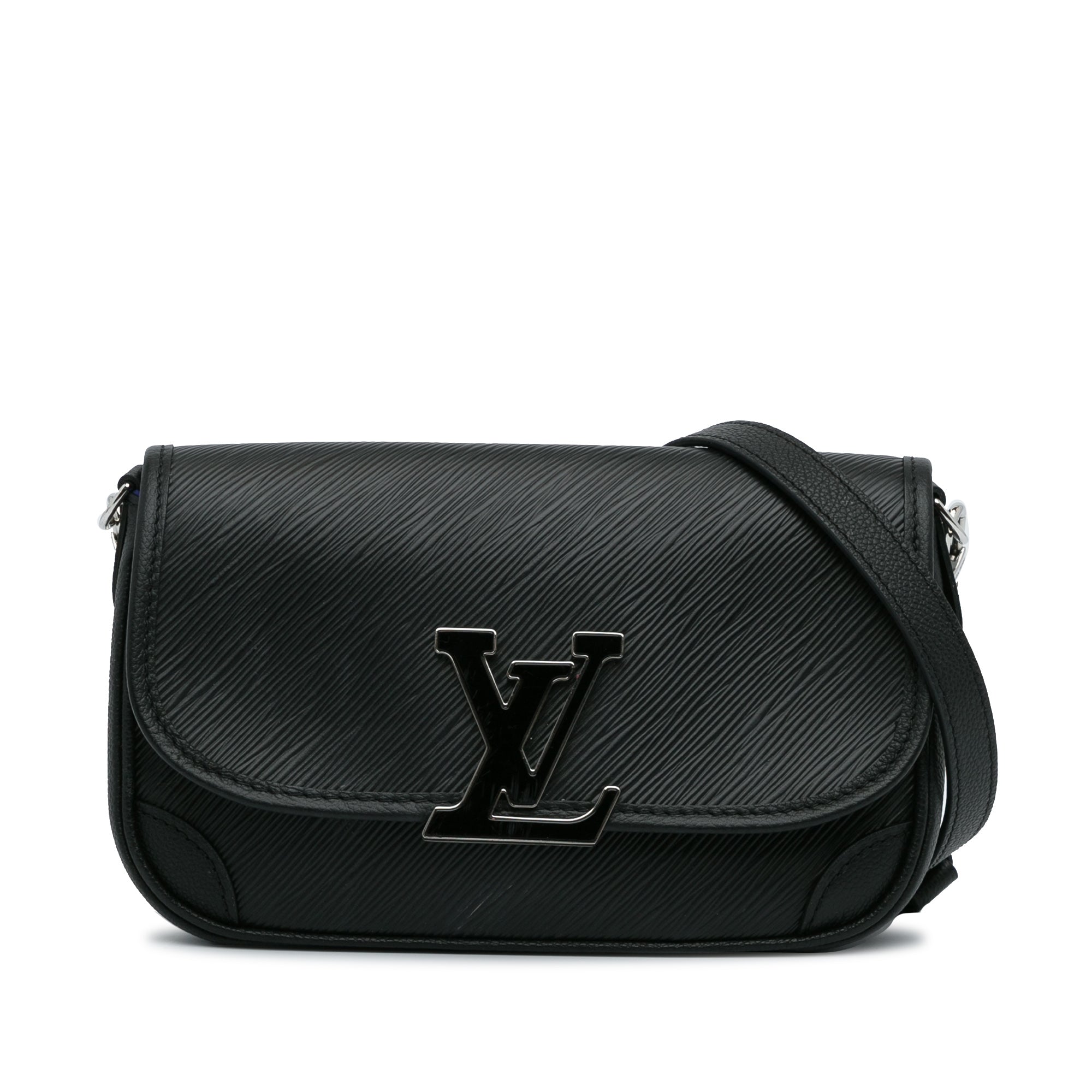 image of Black Louis Vuitton Epi Buci NM Crossbody Bag