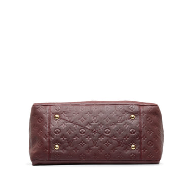 Louis Vuitton Red Monogram Empreinte Artsy MM Leather ref.1012769