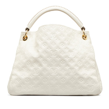 White Louis Vuitton Monogram Empreinte Neo Alma PM Satchel – Designer  Revival