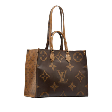 Louis+Vuitton+Cloud+Shoulder+Bag+Brown%2FGold+Leather for sale online