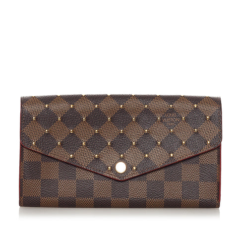 Louis Vuitton Damier Ebene Sarah Wallet