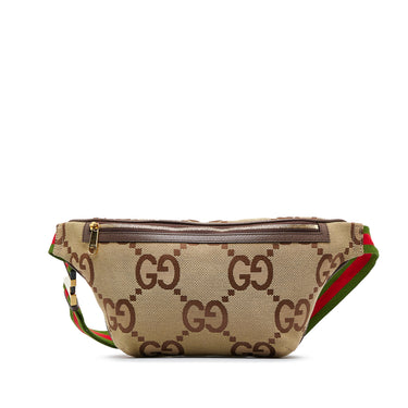Gucci Brown GG Canvas Belt Bag Cloth Cloth ref.971934 - Joli Closet