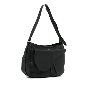 SarahbeebeShops Revival  Black Prada Grace Lux Messenger Bag