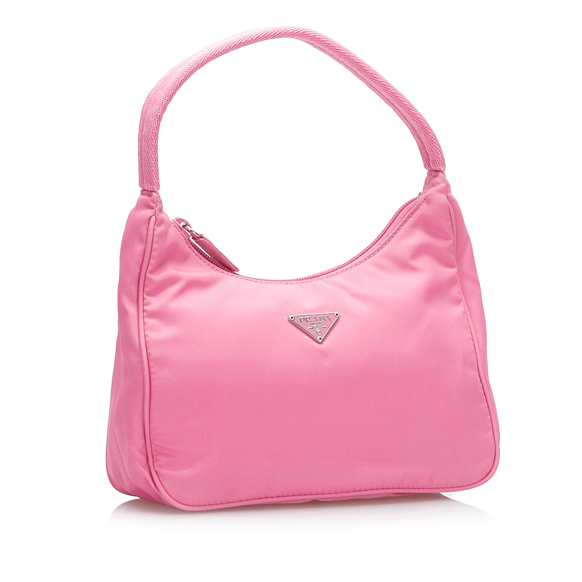 Pink Prada Tessuto Shoulder Bag – Designer Revival