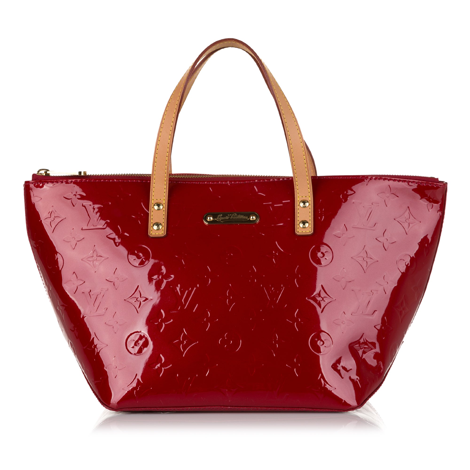 Louis Vuitton Bellevue Red Canvas Tote Bag (Pre-Owned)