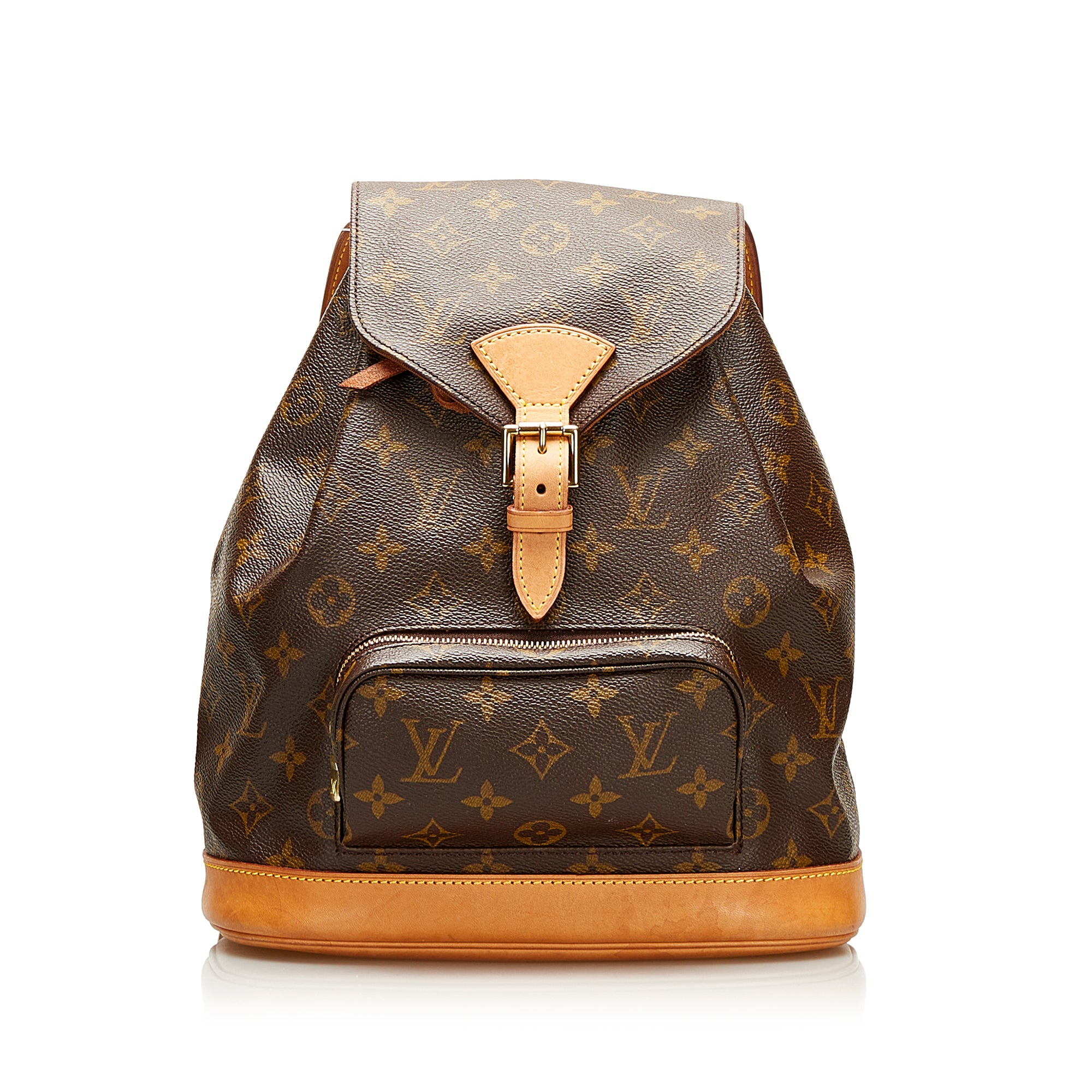 Louis Vuitton Montsouris Pm Backpack Brown Canvas/Leather Monogram. Largest  back