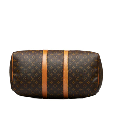 Louis Vuitton Vintage Monogram Keepall 45 Bag Brown