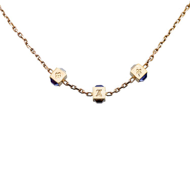 Gold Louis Vuitton Corey Gamble Necklace