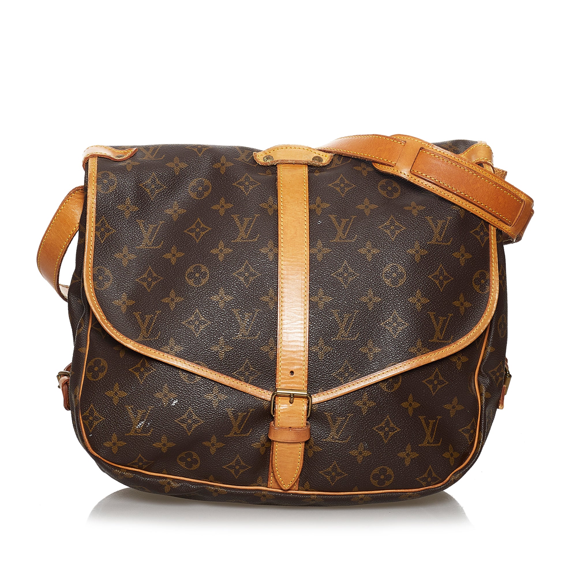 Louis Vuitton Monogram Canvas Saumur 35 QJB0DUHJ0B246  WGACA