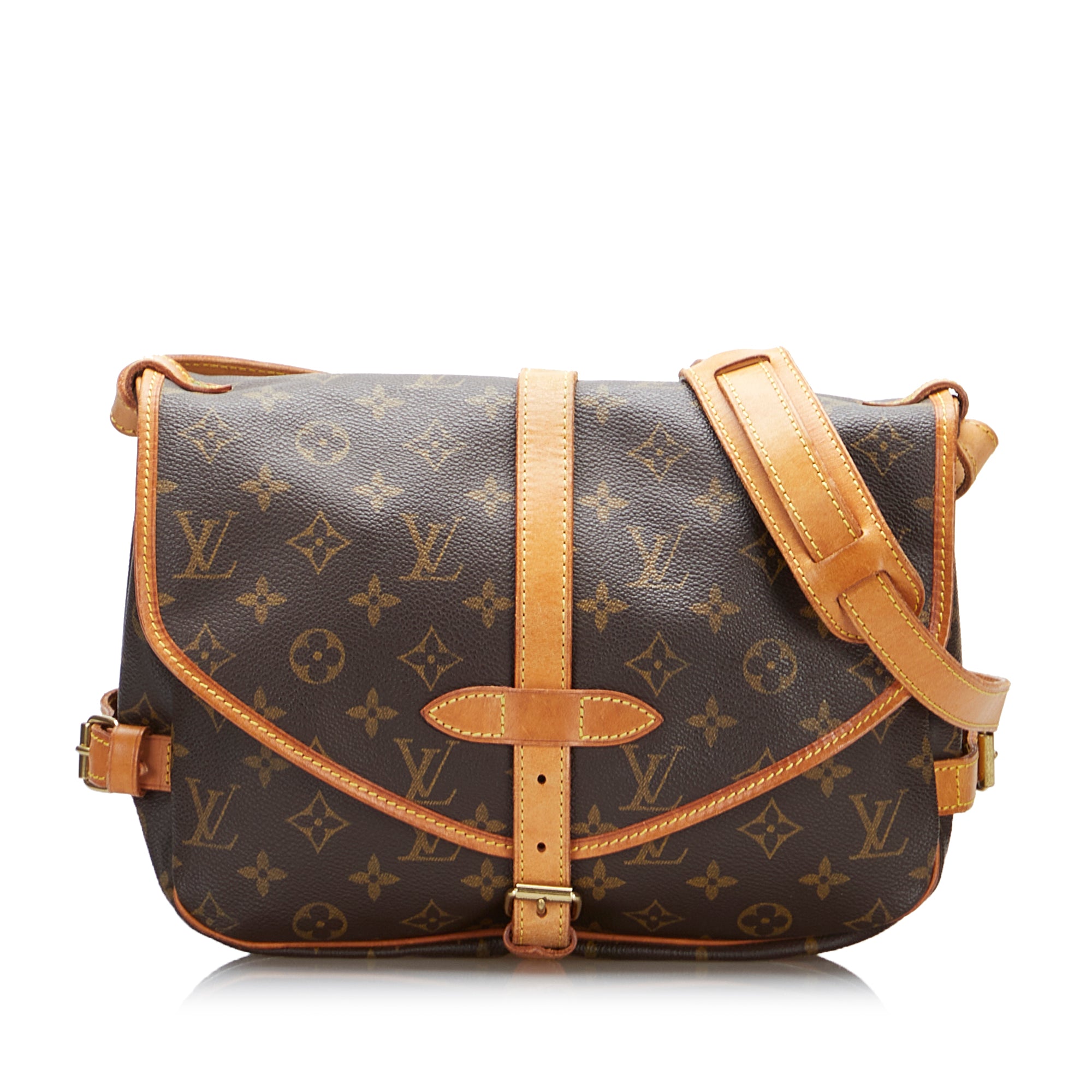 Louis Vuitton 2003 Pre-owned Monogram Saumur 30 Shoulder Bag