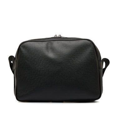 Louis Vuitton Roman NM Handbag Taiga Leather PM Black 2115151