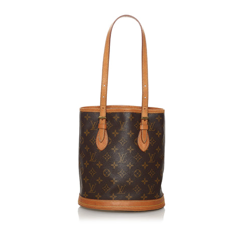 Louis Vuitton Brown EPI Bucket Drawstring Bag