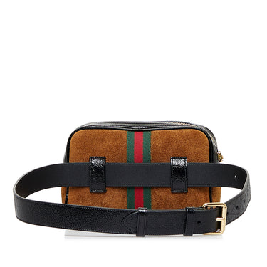 Brown Gucci GG Supreme Ophidia Belt Bag – Designer Revival