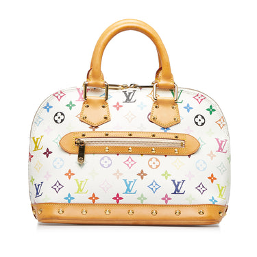 LOUIS VUITTON Monogram Multicolor Sharleen MM White 408170