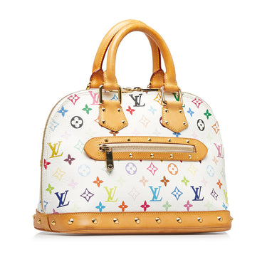 Louis Vuitton White Monogram Multicolore Sharleen MM Bag - Yoogi's Closet