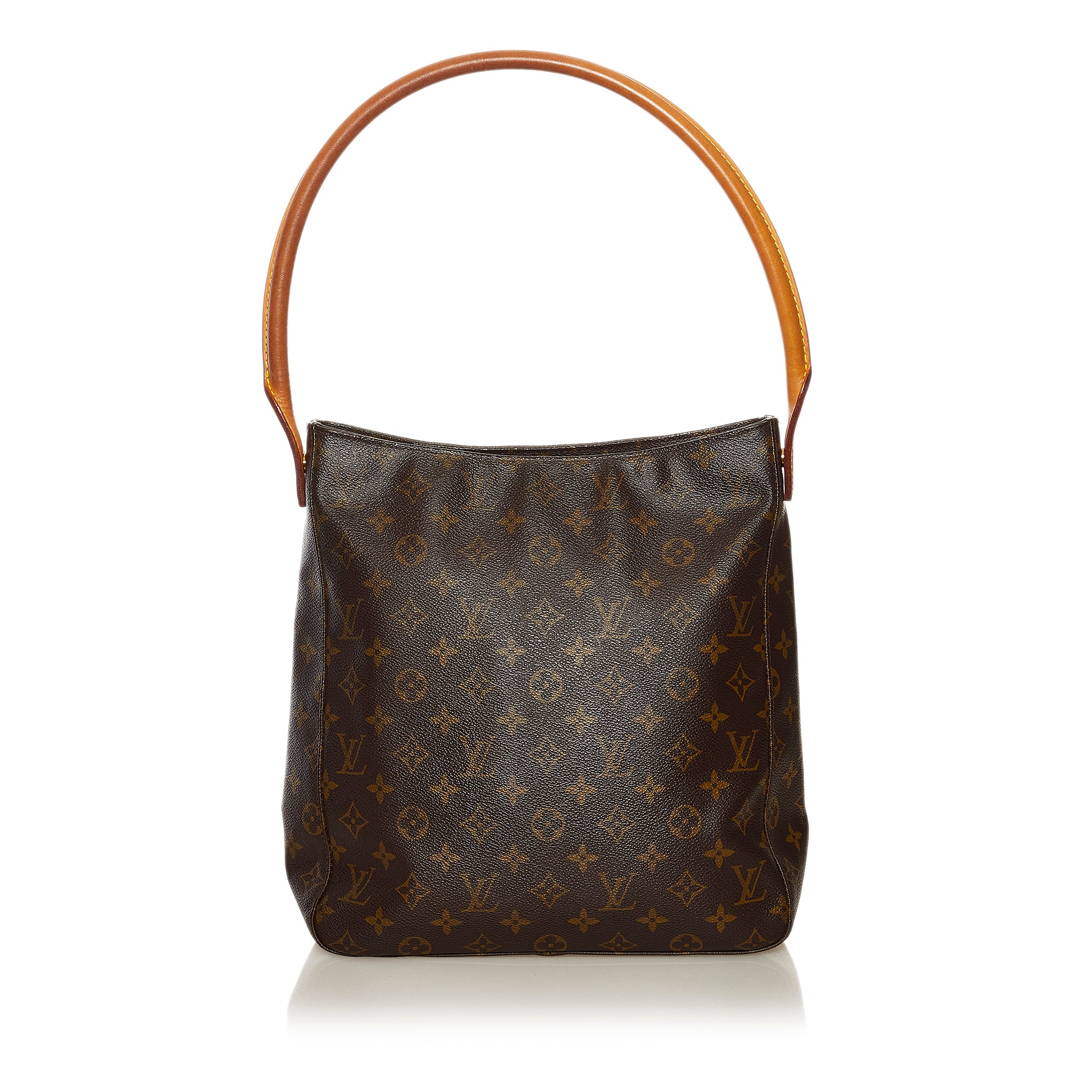 Louis Vuitton 2002 Pre-owned Monogram Looping mm Handbag - Brown