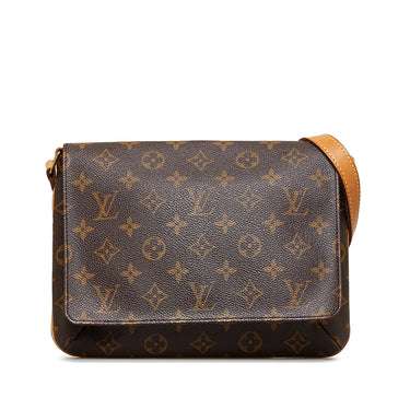 Brown Louis Vuitton Monogram Musette Tango Short Strap Shoulder Bag –  Designer Revival