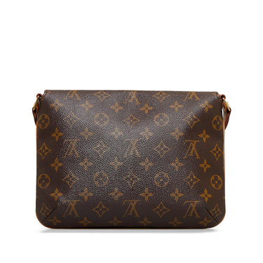 Louis Vuitton Vintage Monogram Messenger Bag Brown