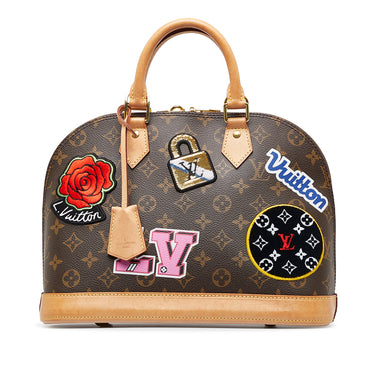 Louis Vuitton Limited Edition Grey Suede Monogram Tuffetage