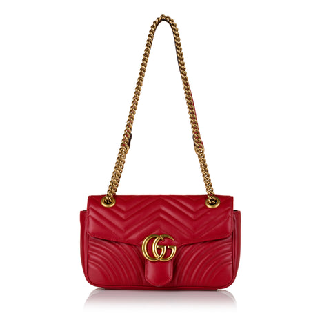 gucci marmont red