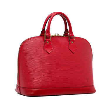 Louis Vuitton Alma Red Epi