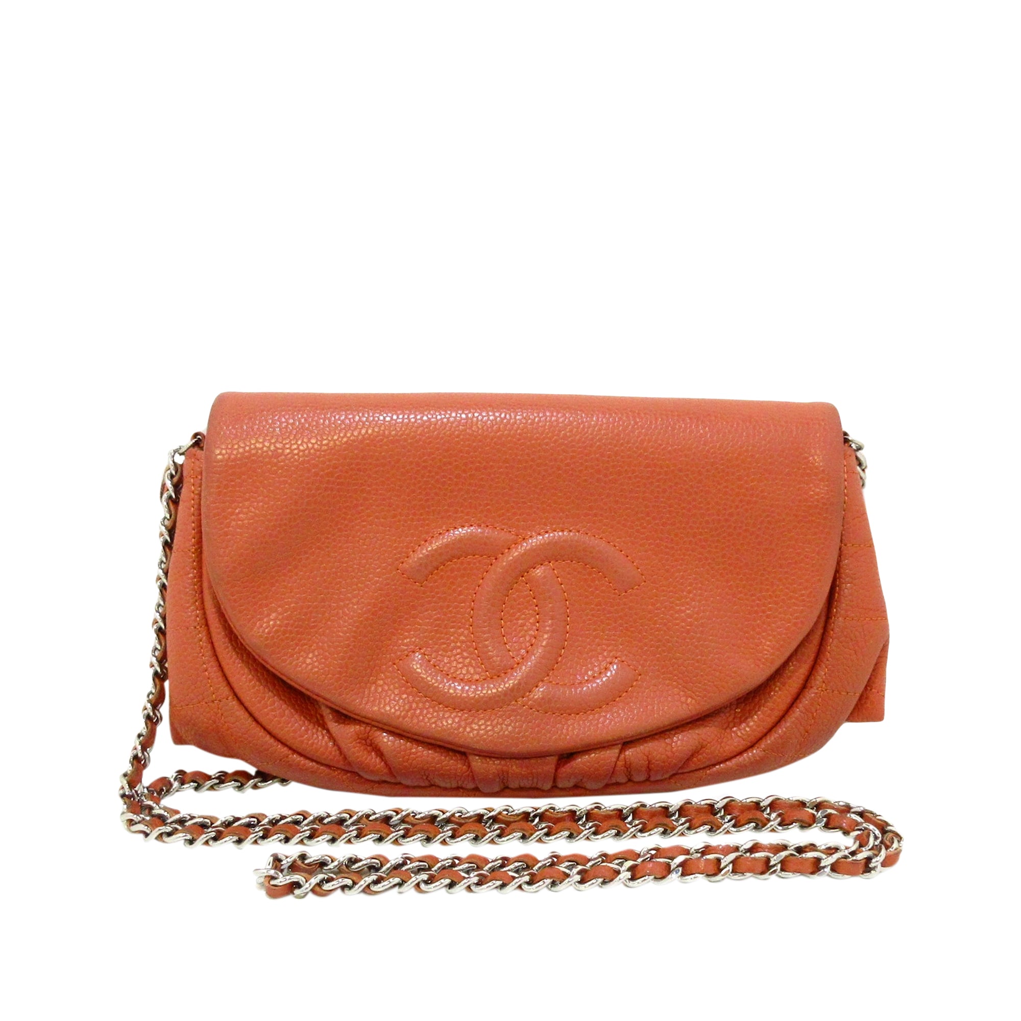 Chanel Classic Quilted Wallet On Chain Brown Iridescent  ＬＯＶＥＬＯＴＳＬＵＸＵＲＹ