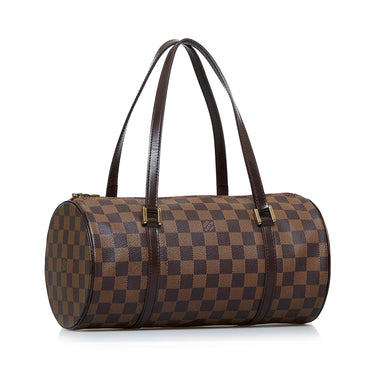 Brown Louis Vuitton Damier Ebene Papillon 30 Handbag – Designer Revival