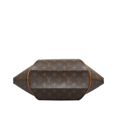 Louis Vuitton Ellipse MM Shoulder Bag Brown Monogram Canvas 