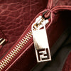 Brown Fendi Mia Leather Shoulder Bag